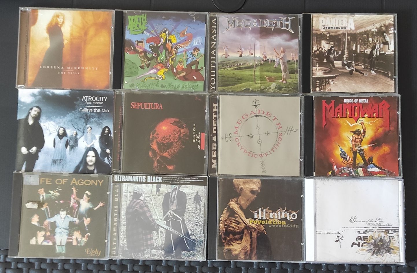 Cds metal várias bandas