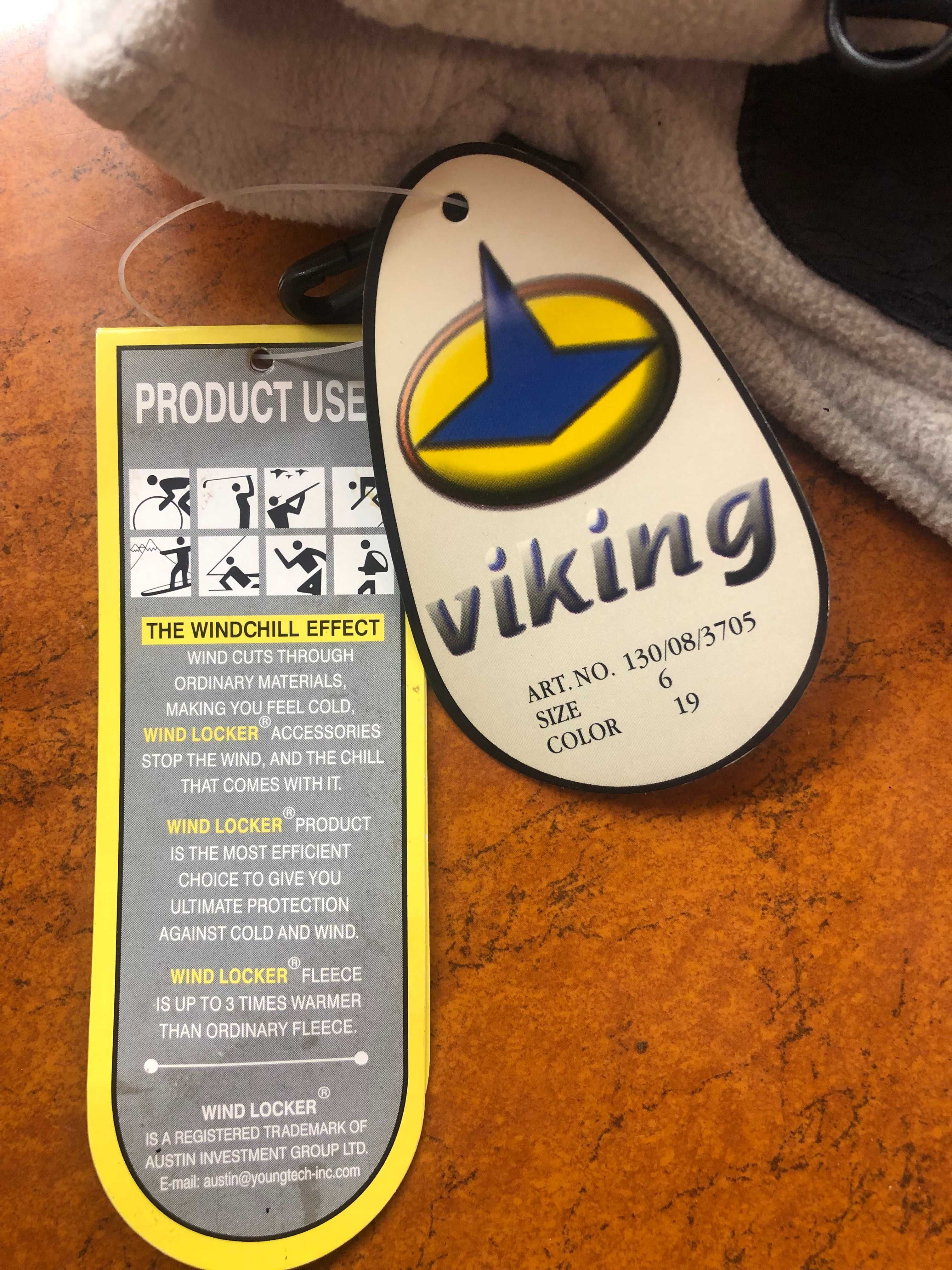 Nowe! Damskie rękawice trekking  marki Viking rozm. 6 szare