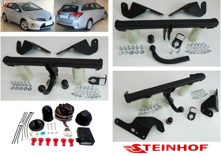 Steinhof Hak Holowniczy+moduł+wiązka Toyota Auris 2 II Kombi od2013r