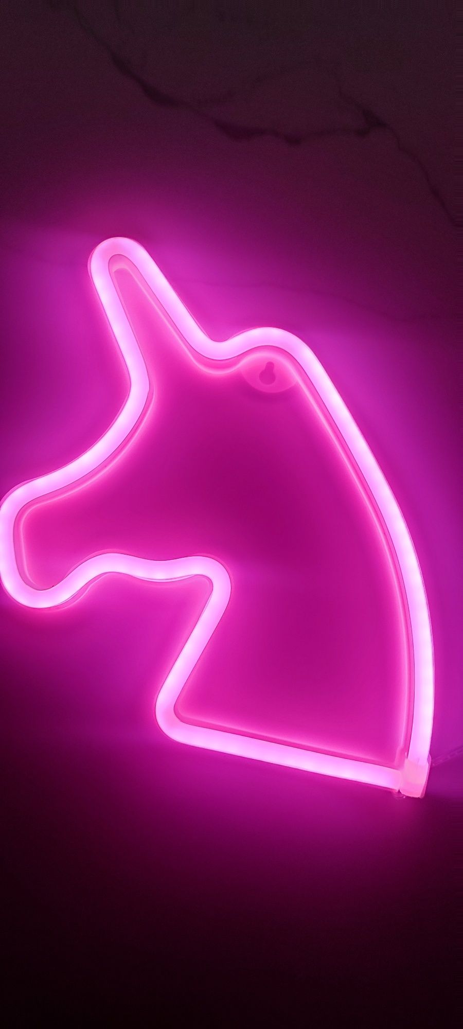 Neon LED jednorożec