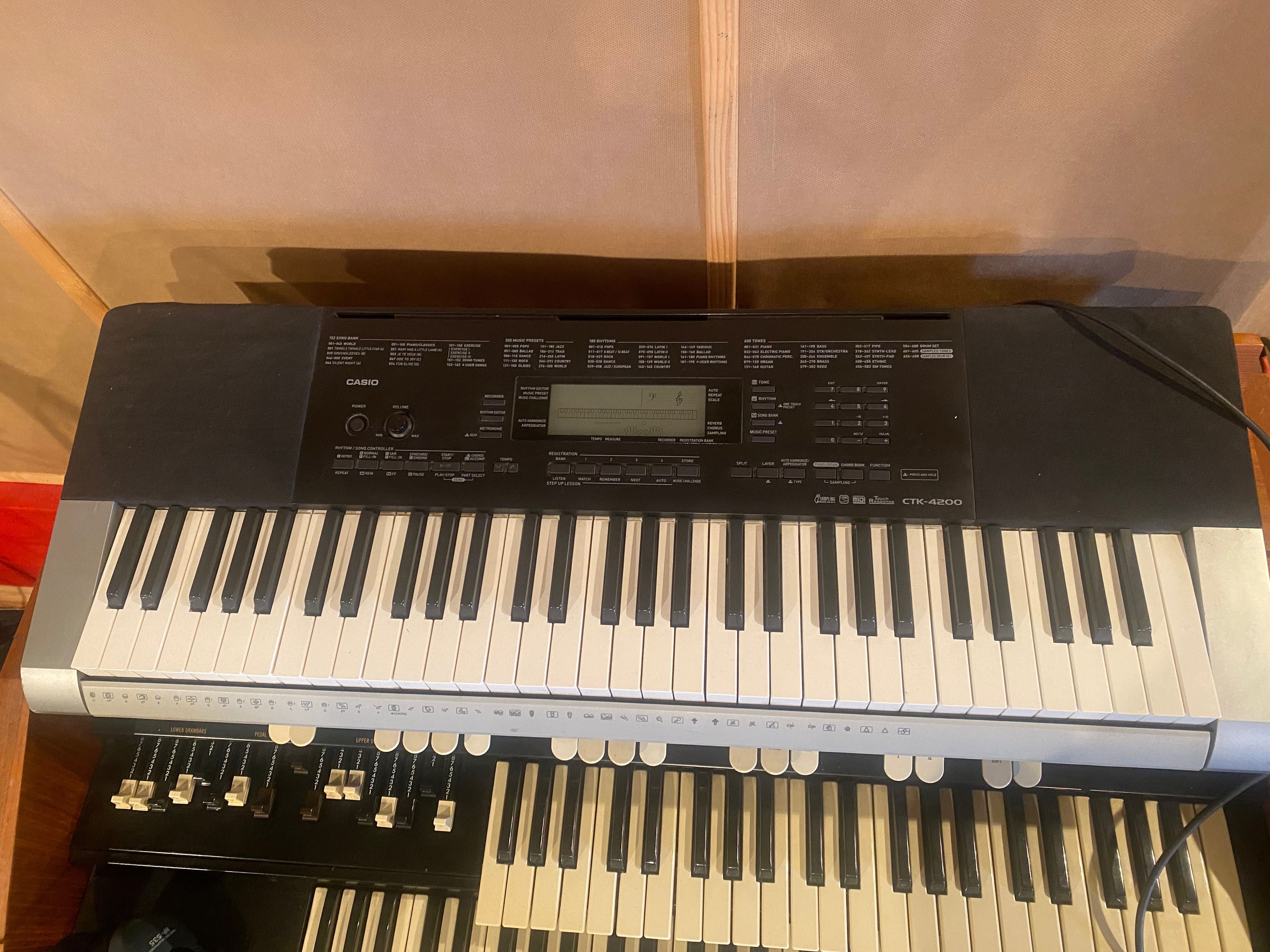 синтезатор casio CTK 4200
