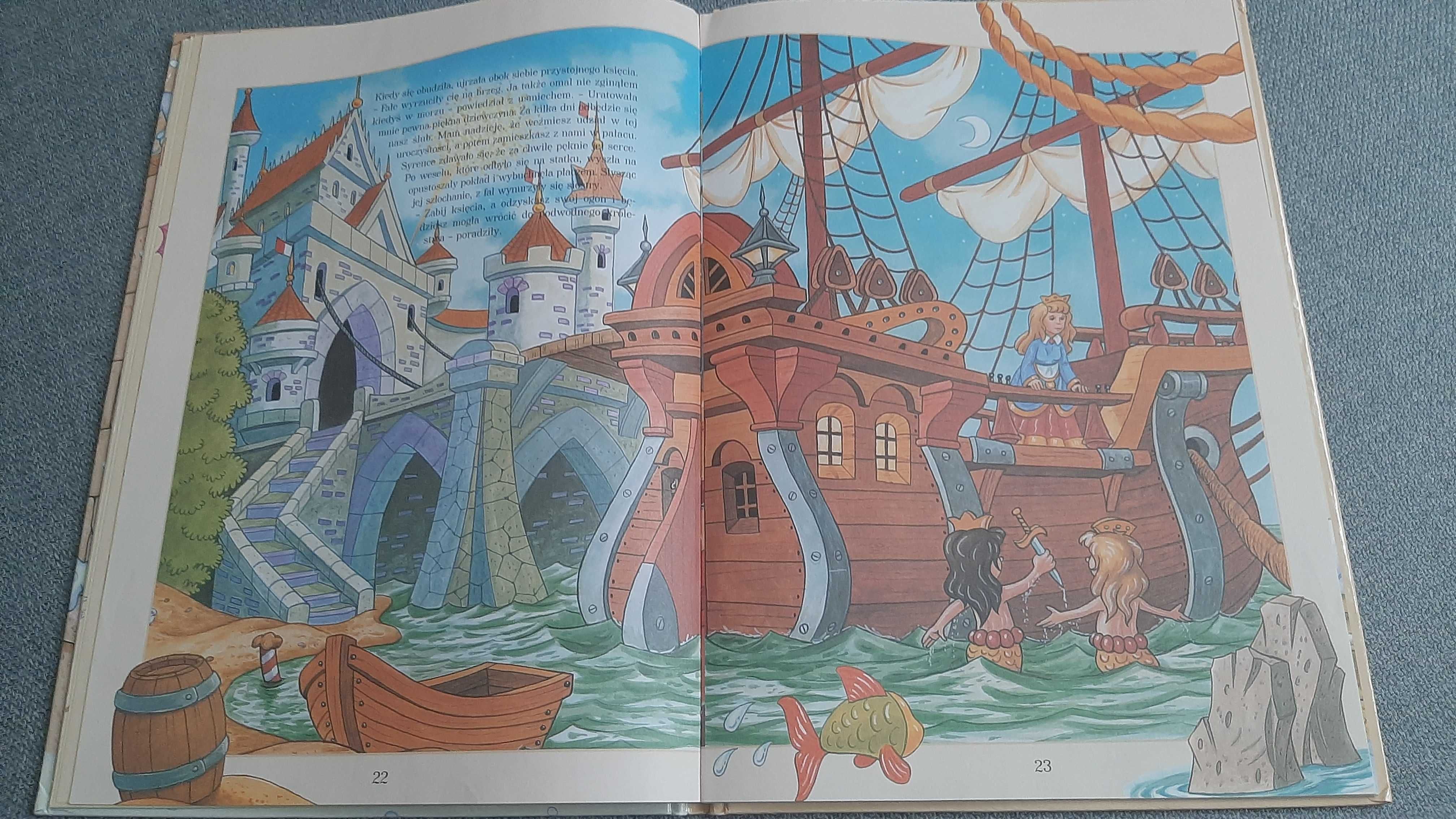Hans Christian Andersen Baśnie zbiór 6baś Calineczka Brzydkie kaczątko