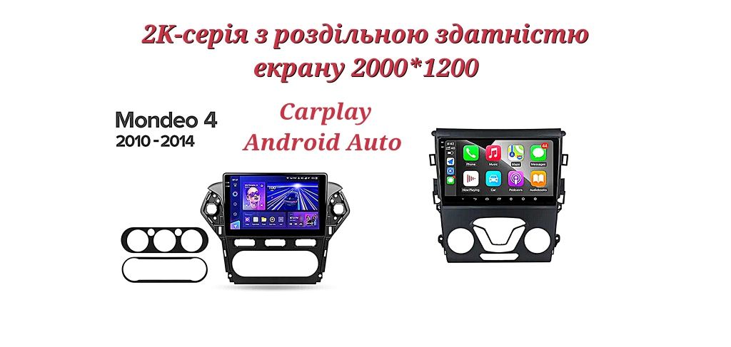 Магнитола Android Ford, Fiesta, Mondeo, C, S-Max, Kuga, Escape, Focus