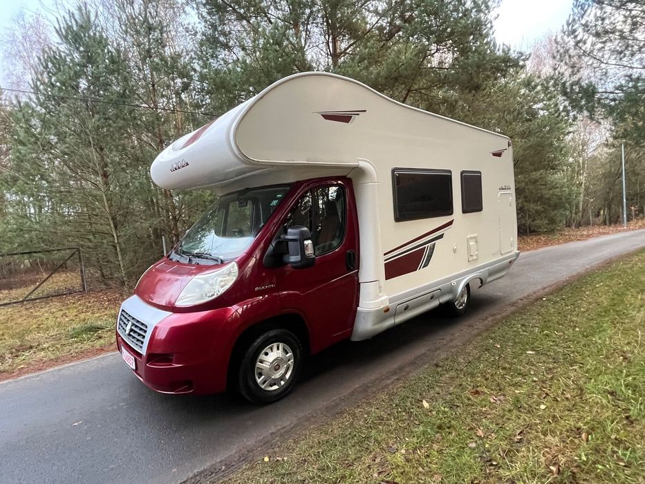 Fiat DUCATO PALMO A700  6 Osobowy Łóżka Piętrowe Klima Toaleta Prysznic Markiza