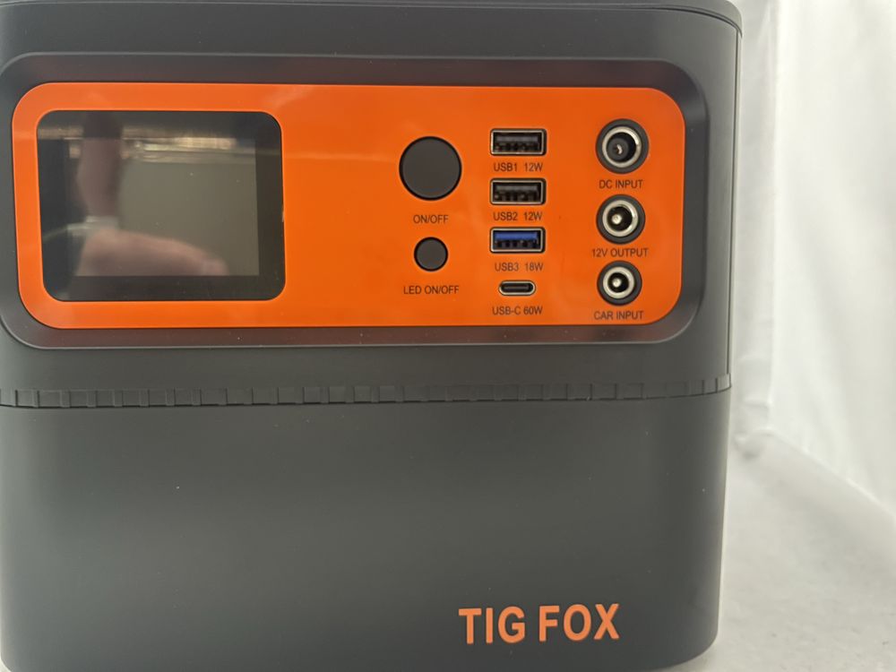 Портативна зарядна станція Tig Fox T500