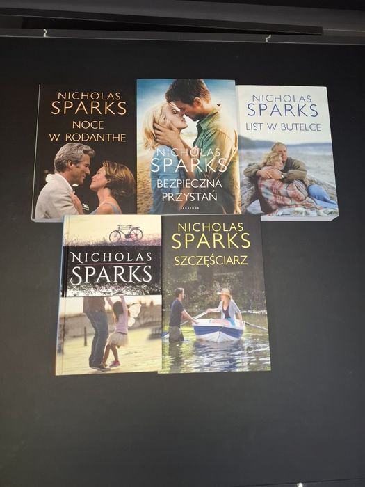 Książki Nicholasa Sparksa