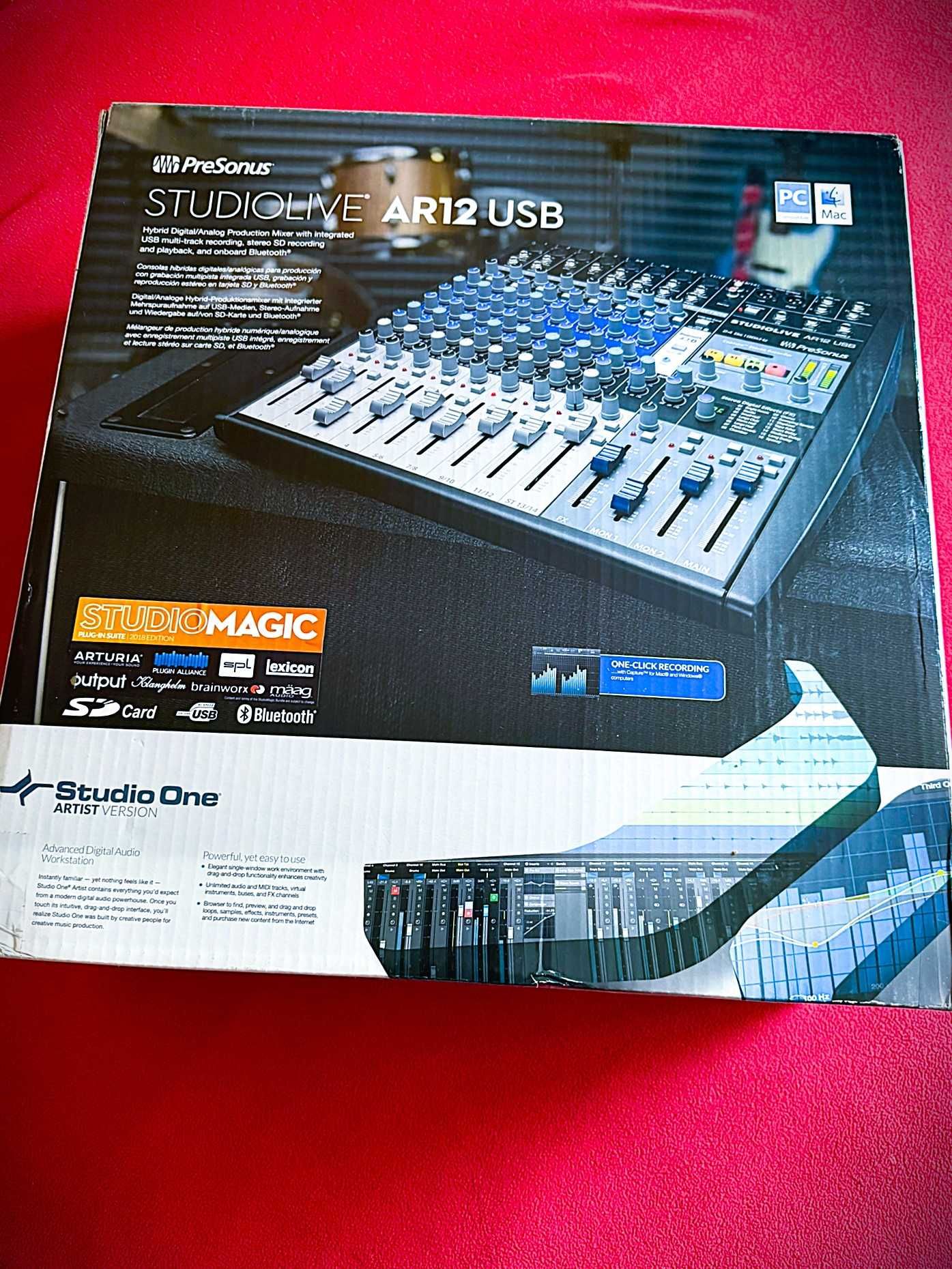 Mikser / Interfejs Audio Presonus Studiolive AR12 USB