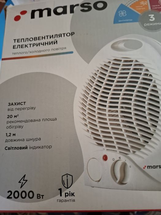 Тепловентилятор .