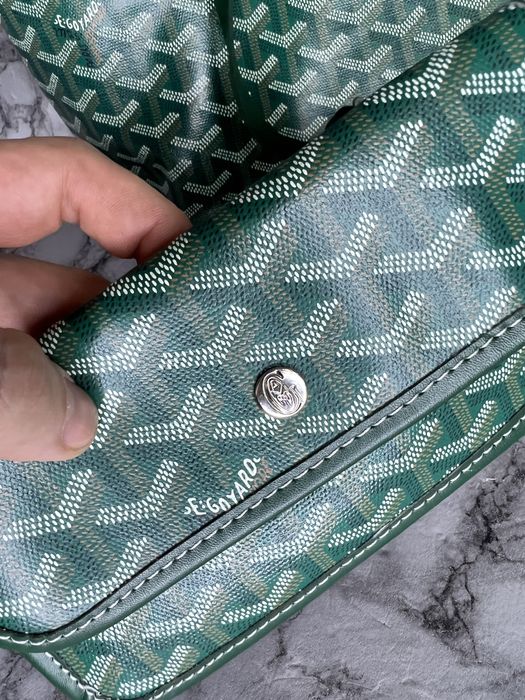 Сумка кожаная и конва Goyard оригинал номерная