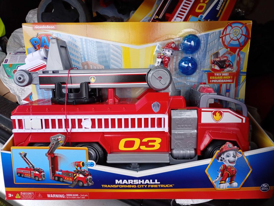 Psi patrol wóz strażacki