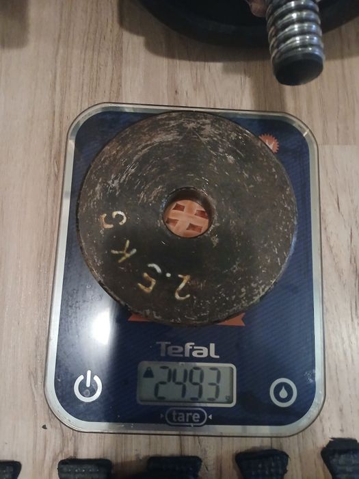 Obciążenie żeliwne różne wagi