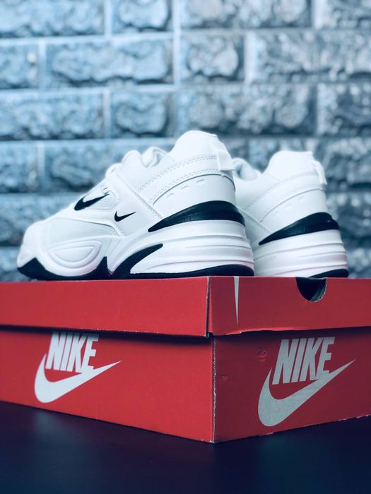 Nike M2K Tekno Monarch white black кроссовки мужские найк монарх