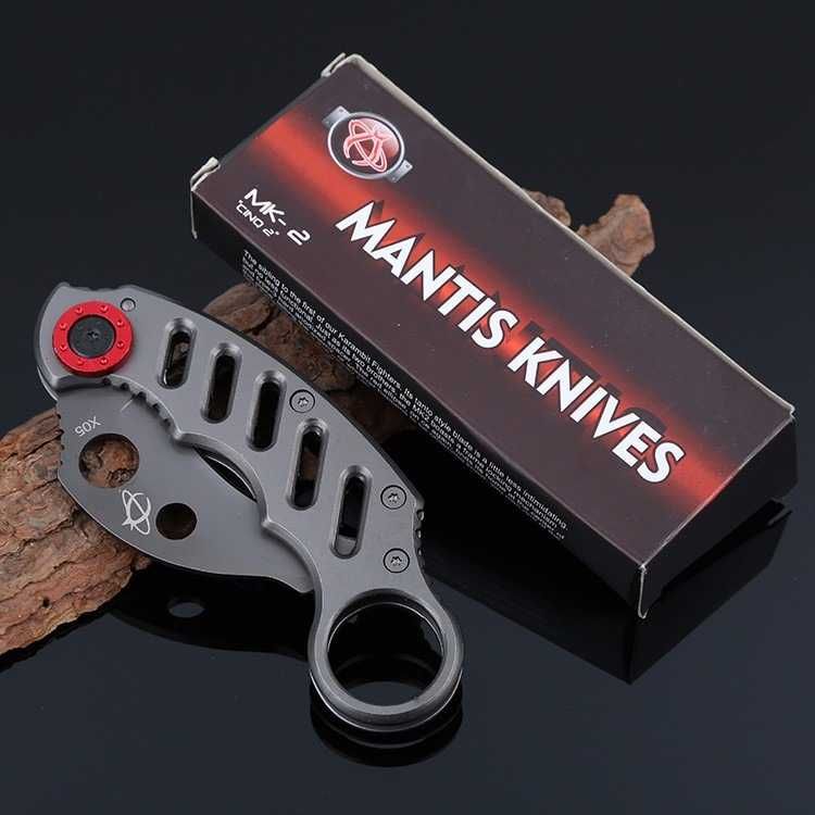 Nóż scyzoryk KARAMBIT pazur X05 MANTIS MK-2 Full Metal KR4