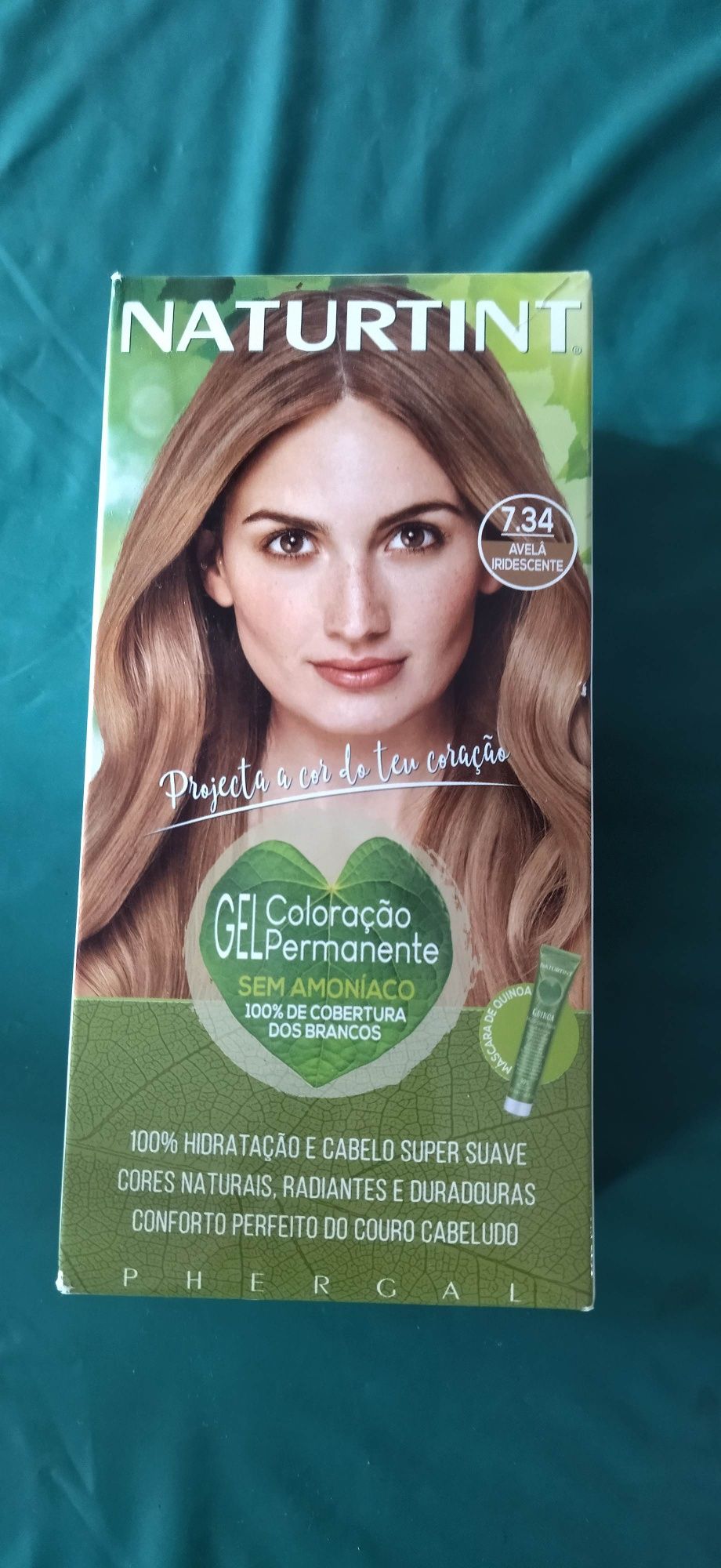 Tinta natural para cabelo
