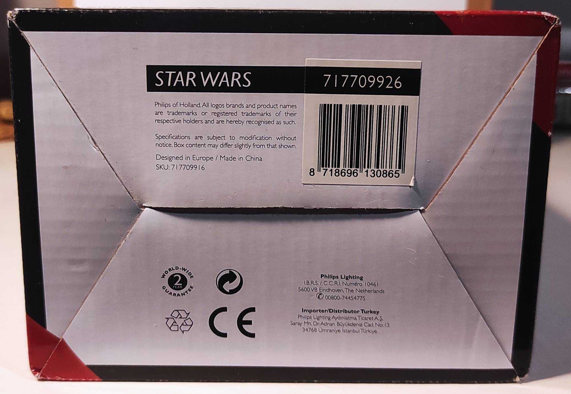 Lampka biurkowa LED Star Wars Philips Gwiezdne Wojny | 4,6W, giętka