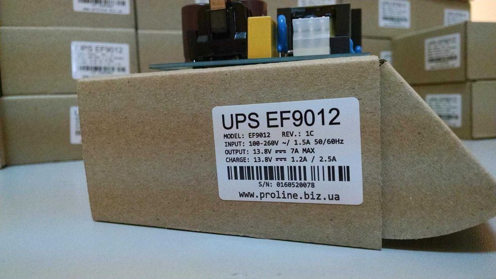 блоки безперебійного живлення для комутаторів Proline EF6012