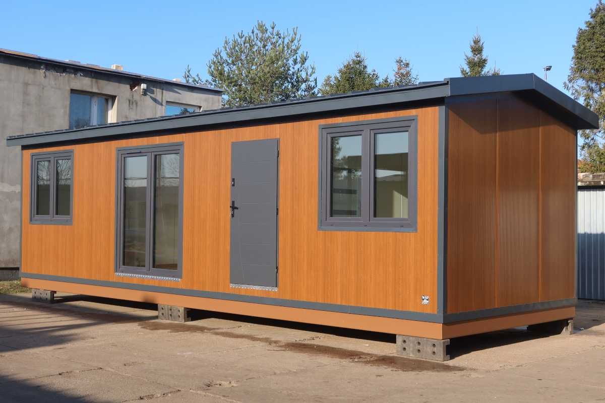 Nowy Całoroczny Domek mobilny 35 m2 - okna 3 szybowe, spełnia WT 2021