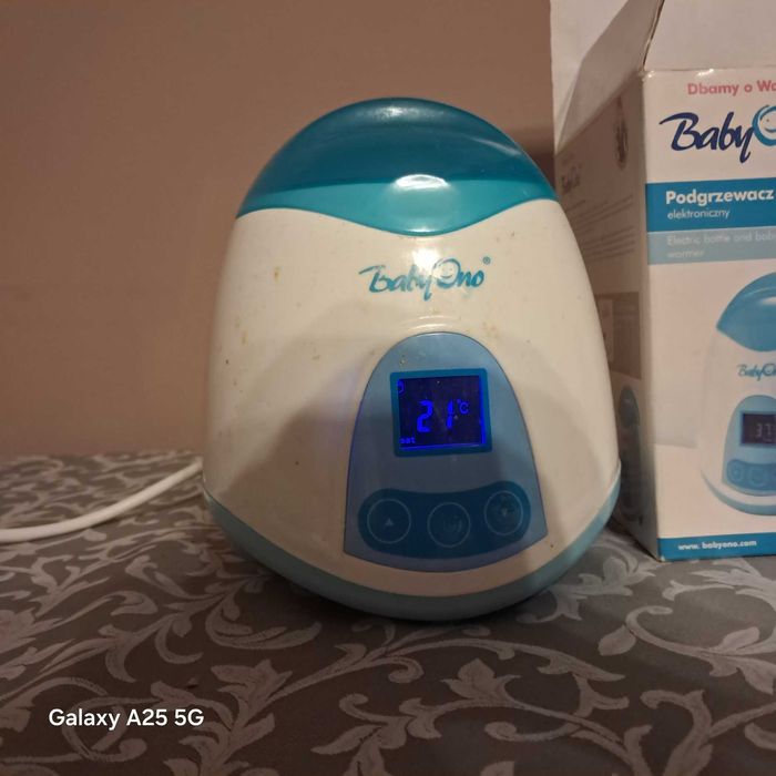 Podgrzewacz do butelek BabyOno 2w1 elektroniczny, LCD