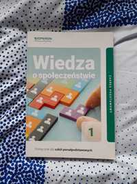 Podręcznik wiedzą o społeczeństwie 1