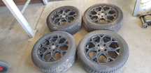 Honda Civic 6 Felgi aluminiowe koła opony 185/60 R15 4x100 Zima