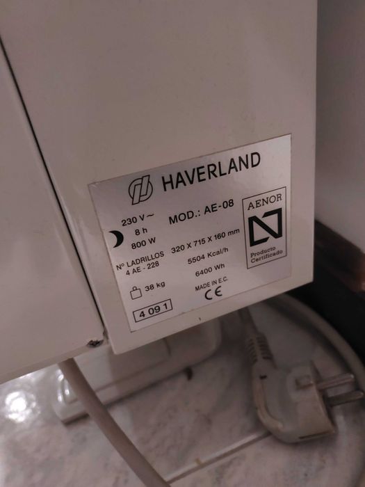 Aquecedor pedra Vulcanica Haverland