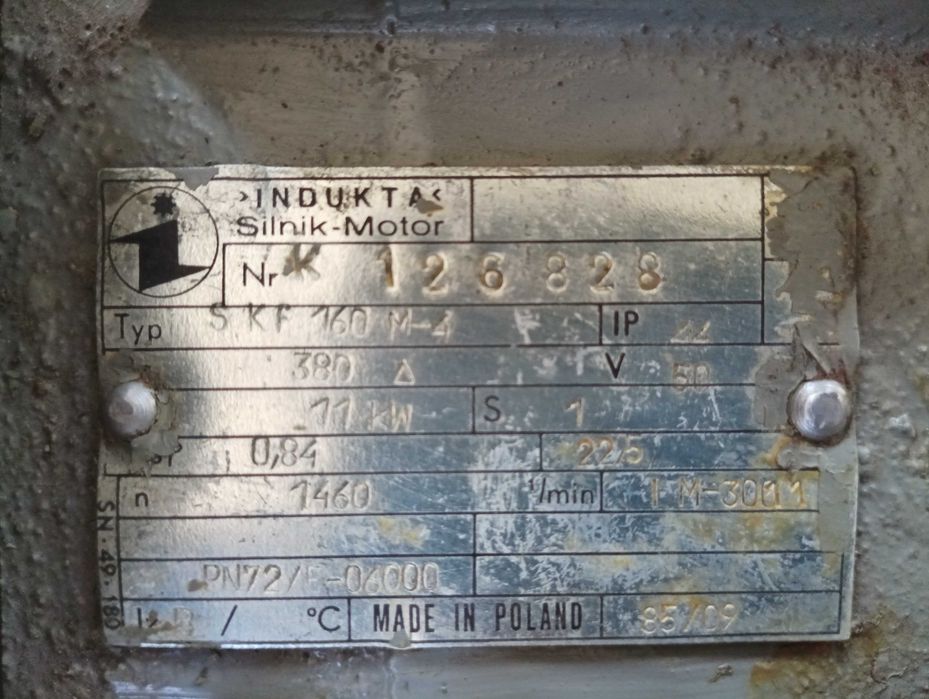 Silnik elektryczny 11kW 1460obr/min