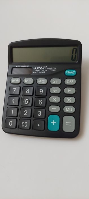 Калькулятор  для вычислительных измерений солнечный и на батарейке