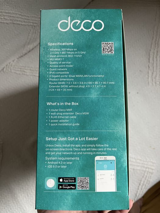 domowy system Wi-Fi Mesh TP-Link Deco M3 AC1200