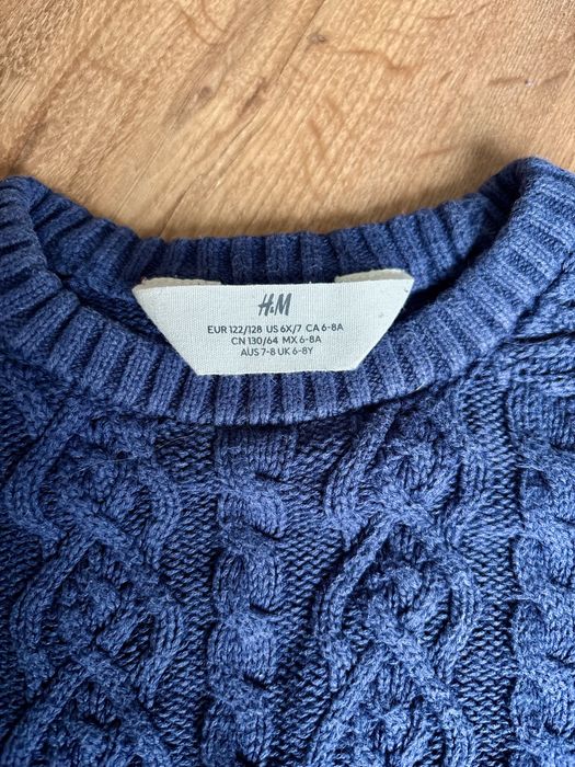 Светр H&M бавовна нарядний на хлопчика свитер