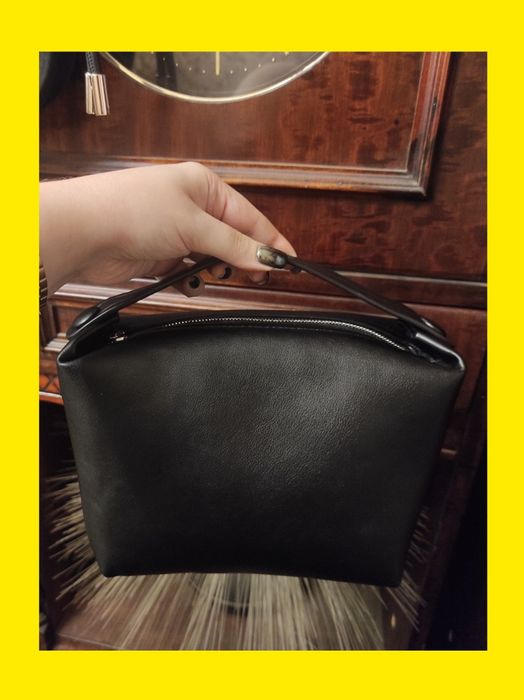 Сумка the row mini міні чорна шкіра 2025