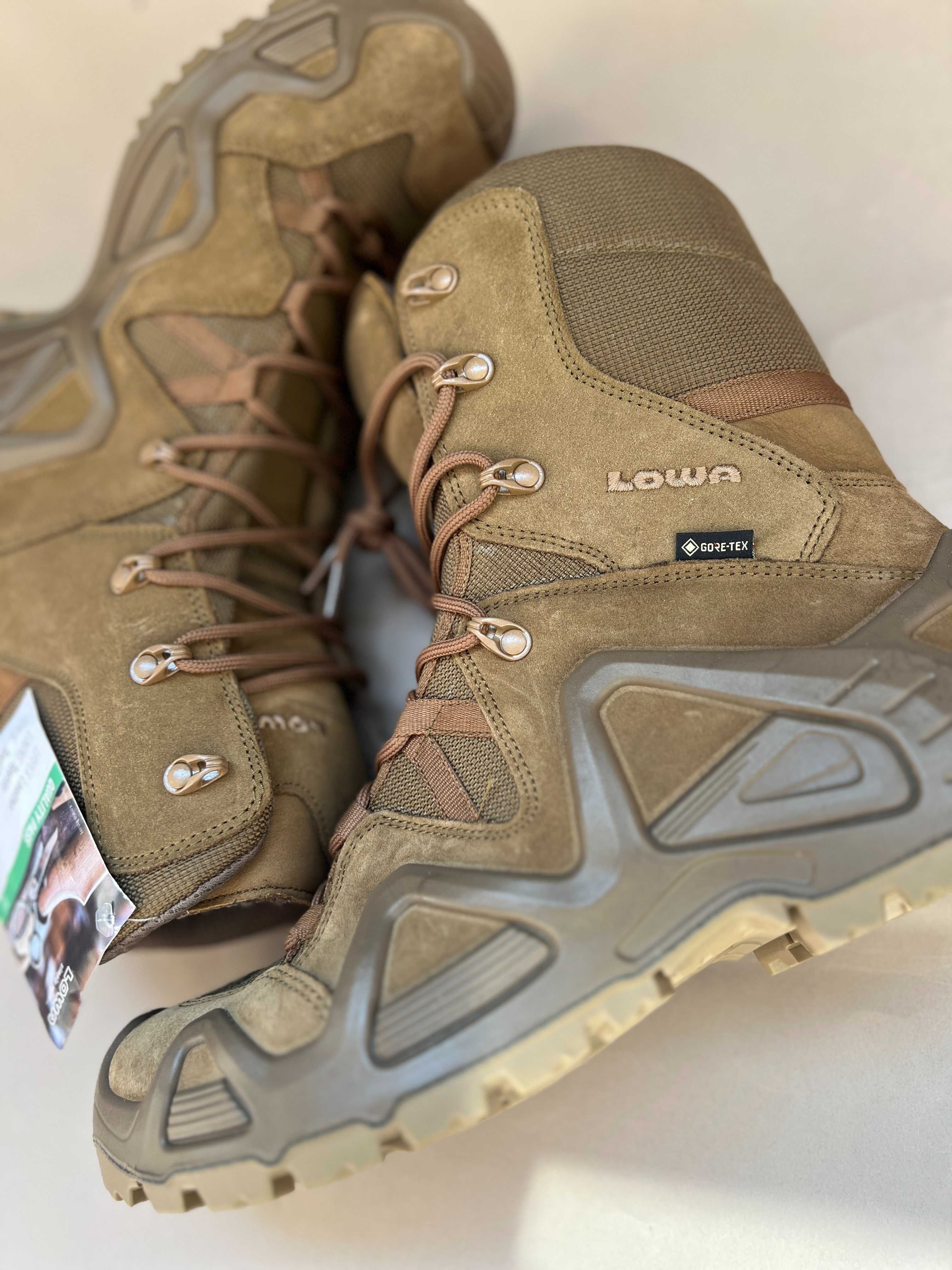 Тактичне взуття Lowa Zephyr GTX Hi Koyote Оригінал, берці Лова. 41-45