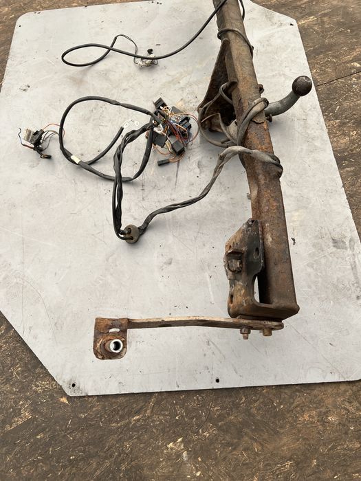 Hak holowniczy wiazka tabliczka fiat doblo 1 lift oryginal komplet