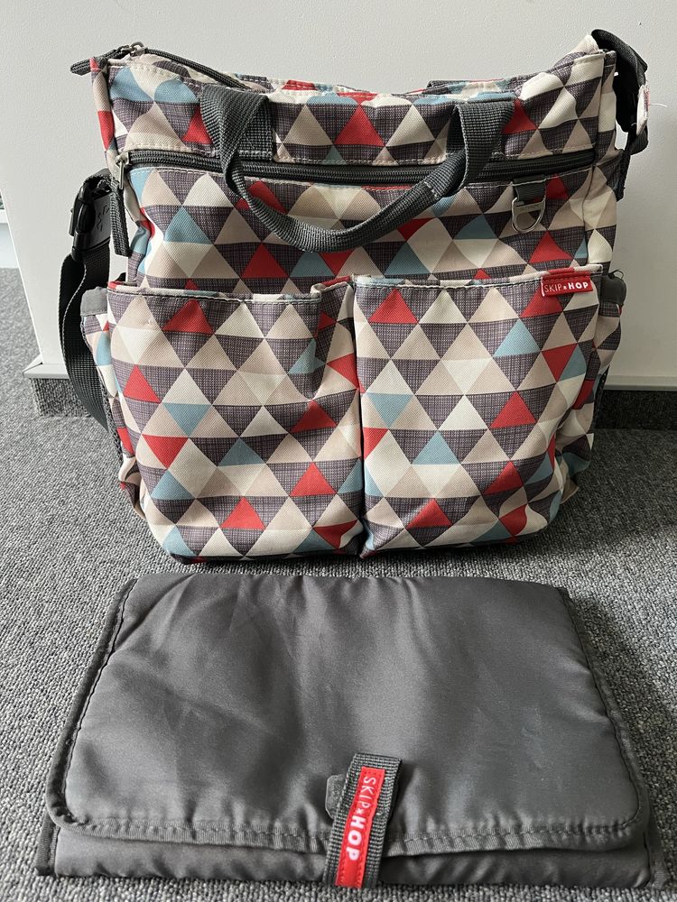 Skip hop trójkąty duo signature torba do wózka