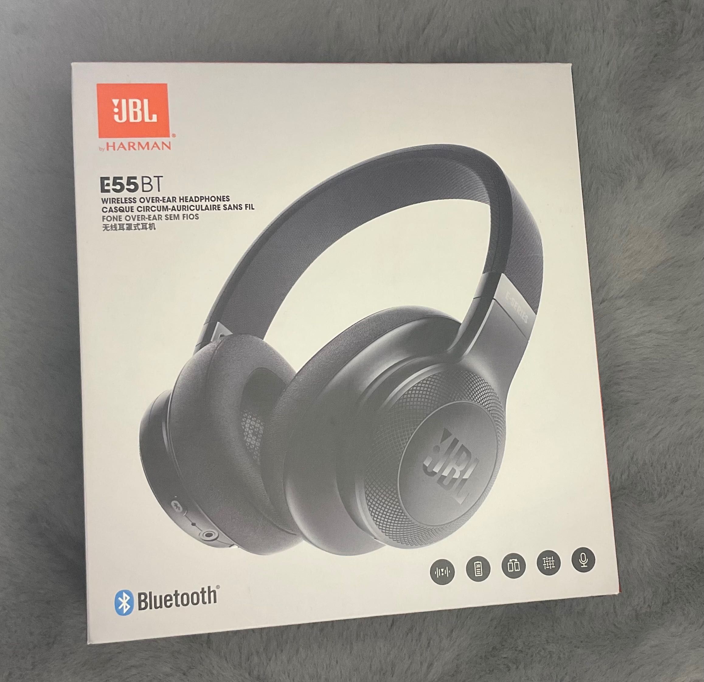 Słuchawki nauszne JBL E55BT