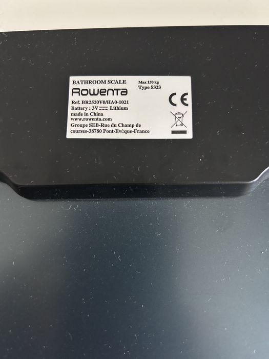Balança Rowenta Body Up