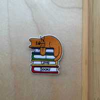 Emblema I Love Books