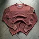 Stone Island Knit Sweater Hand Corrosion Dust Frost