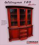 PROMOCJA Stylowa Witryna 180` Bella TEAK Kredens Producent BEKAS
