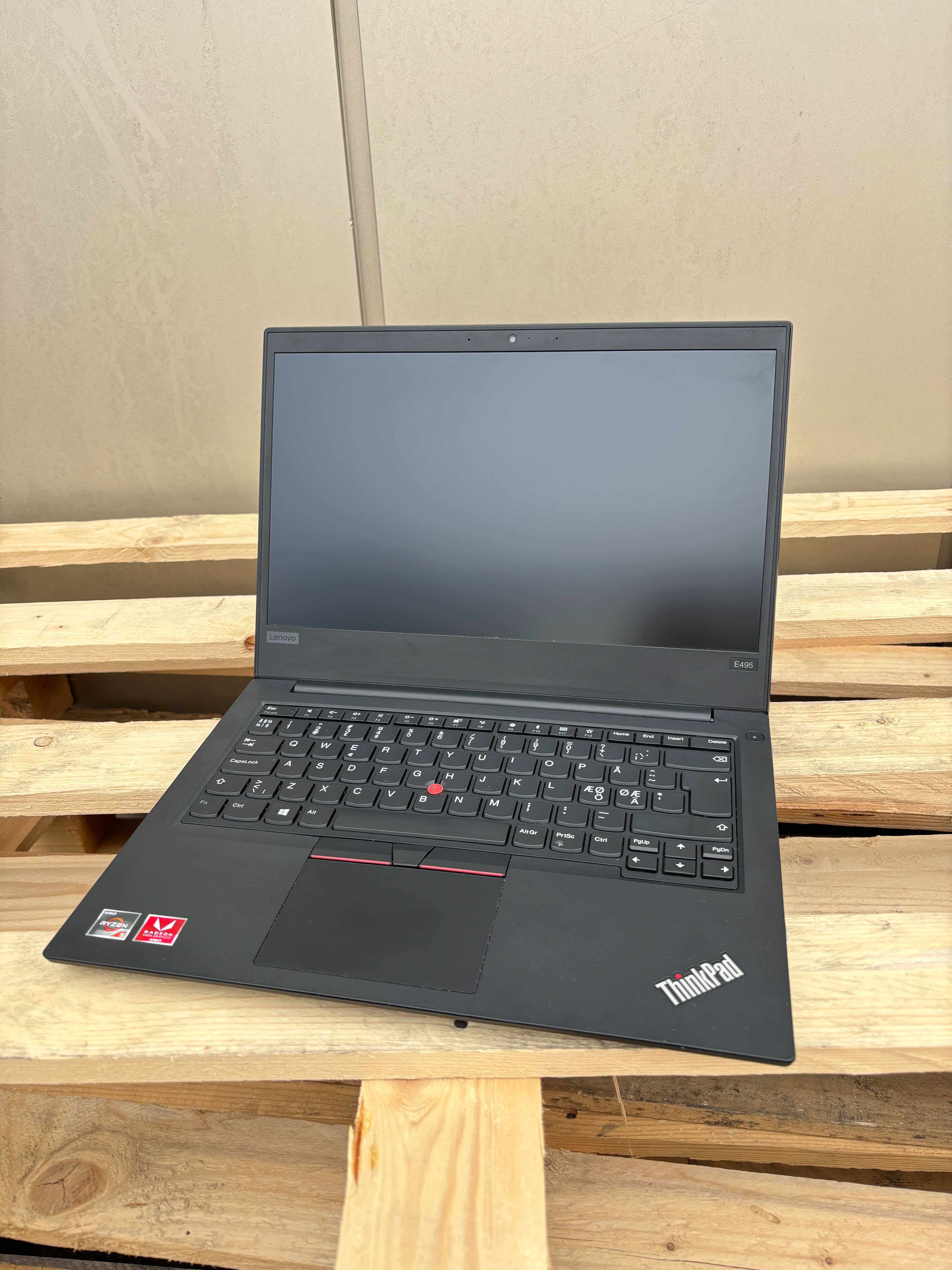 Ноутбук Lenovo ThinkPad E495 14" FHD\Ryzen 5 Pro 3500U\8GB\SSD256\ТОП