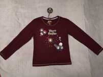 Nowa wiśniowa bluzka z długim rękawem Harry Potter Primark 34 - 36