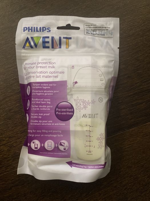 Sacos leite materno philips avent (oferta portes envio)