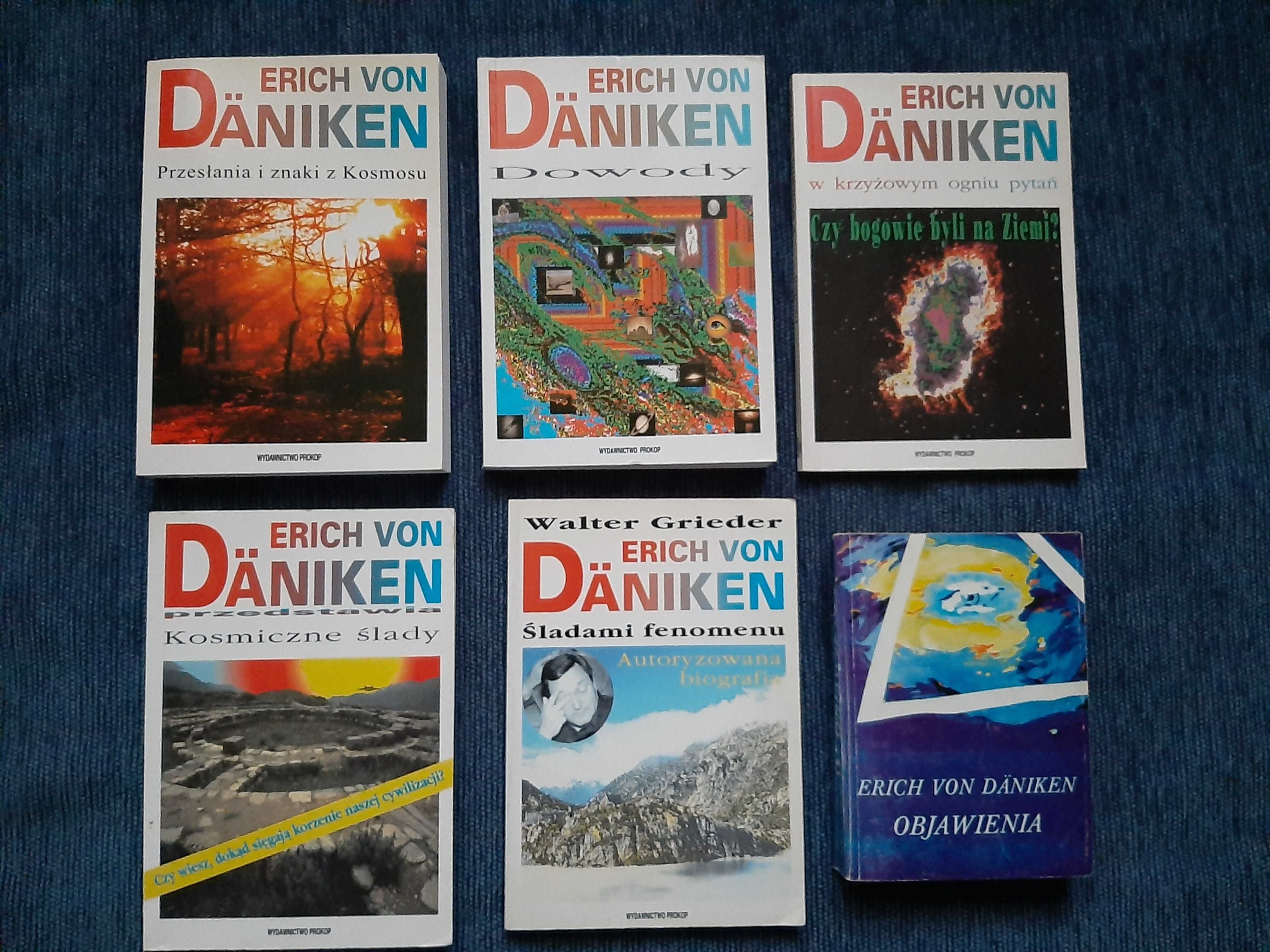 Erich Von Daniken zestaw 30 tomów