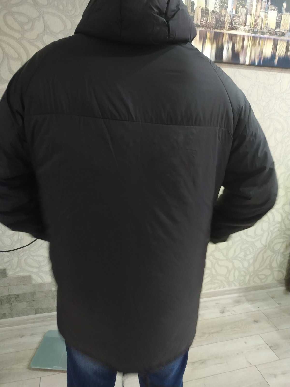 Куртка бержка черная мужская
