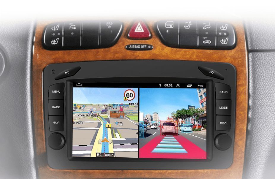 Radio nawigacja Mercedes Benz CLK W209 W203 W463 W208 Android