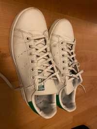 Sapatilhas/ténis Adidas Stan Smith verdes originais usados - número 38