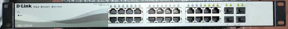 Керований Гігабітний Комутатор D-link DGS-1210-24 (24 порта)