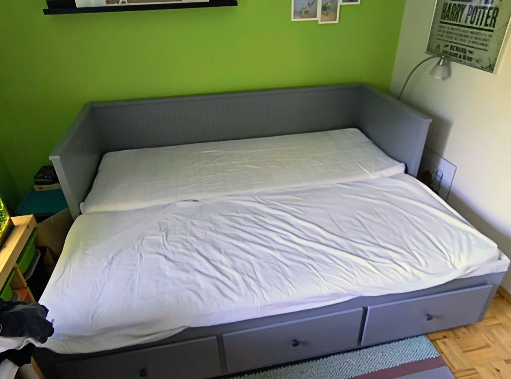 Łóżko używane HEMNES IKEA / odbiór Toruń