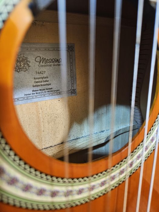 Gitara leworęczna klasyczna 4/4 Messina