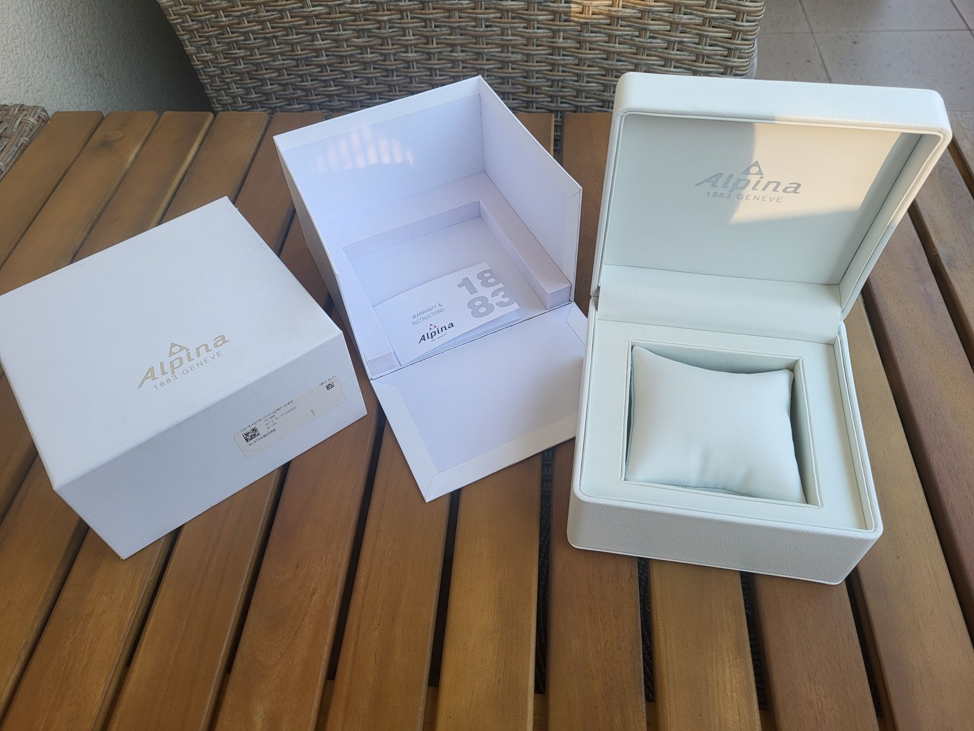 Pudełko etui do zegarka Alpina