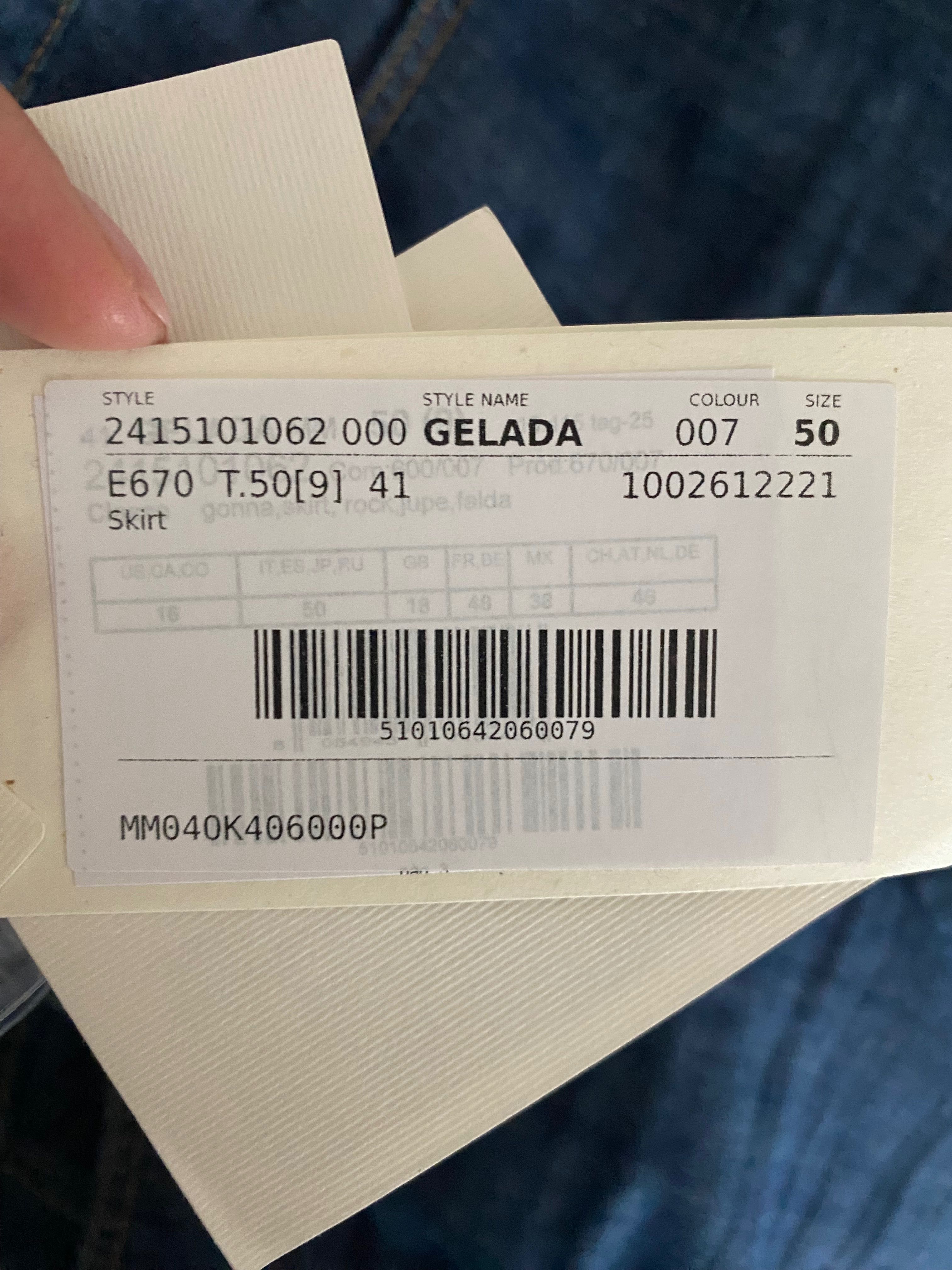 Продам джинсову юбку, спідницю Max Mara Weekend